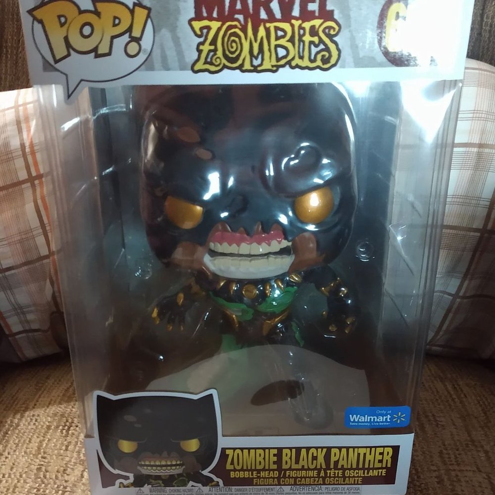 Marvel Black Panther Zombie 10” Pop Exclusive